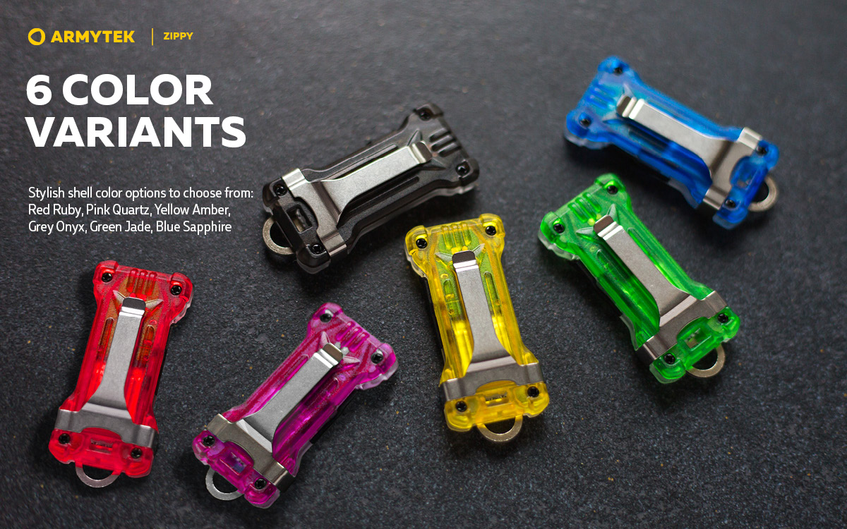チャームライト Keychain Armytek Zippy Red | Armytek.com
